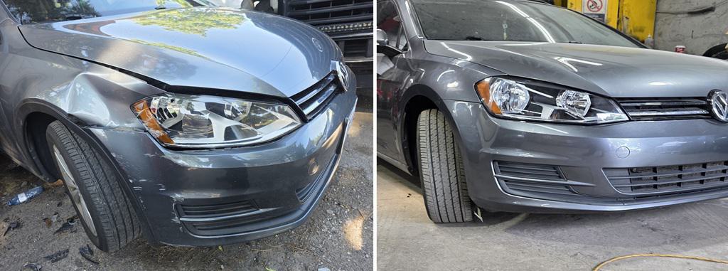 2016 VolksWagen Golf Front Corner Collision