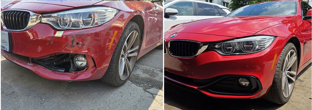 2017 BMW 430i Front Corner Collision