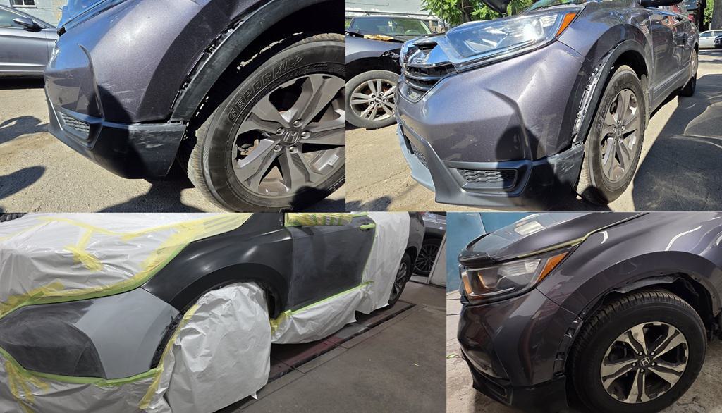 2017 Honda CRV Front Corner Collision