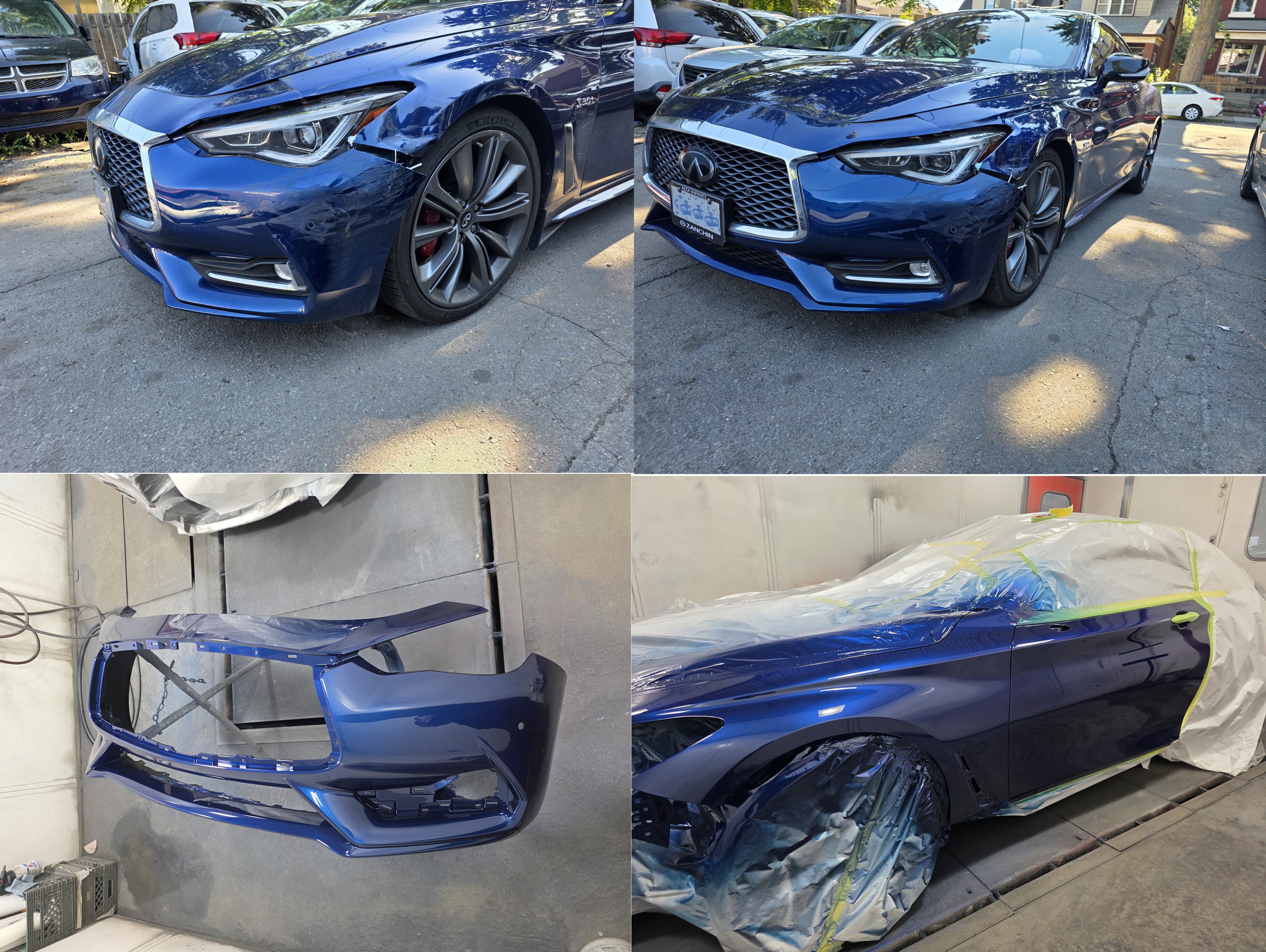 2019 Infiniti Q60 Front Corner