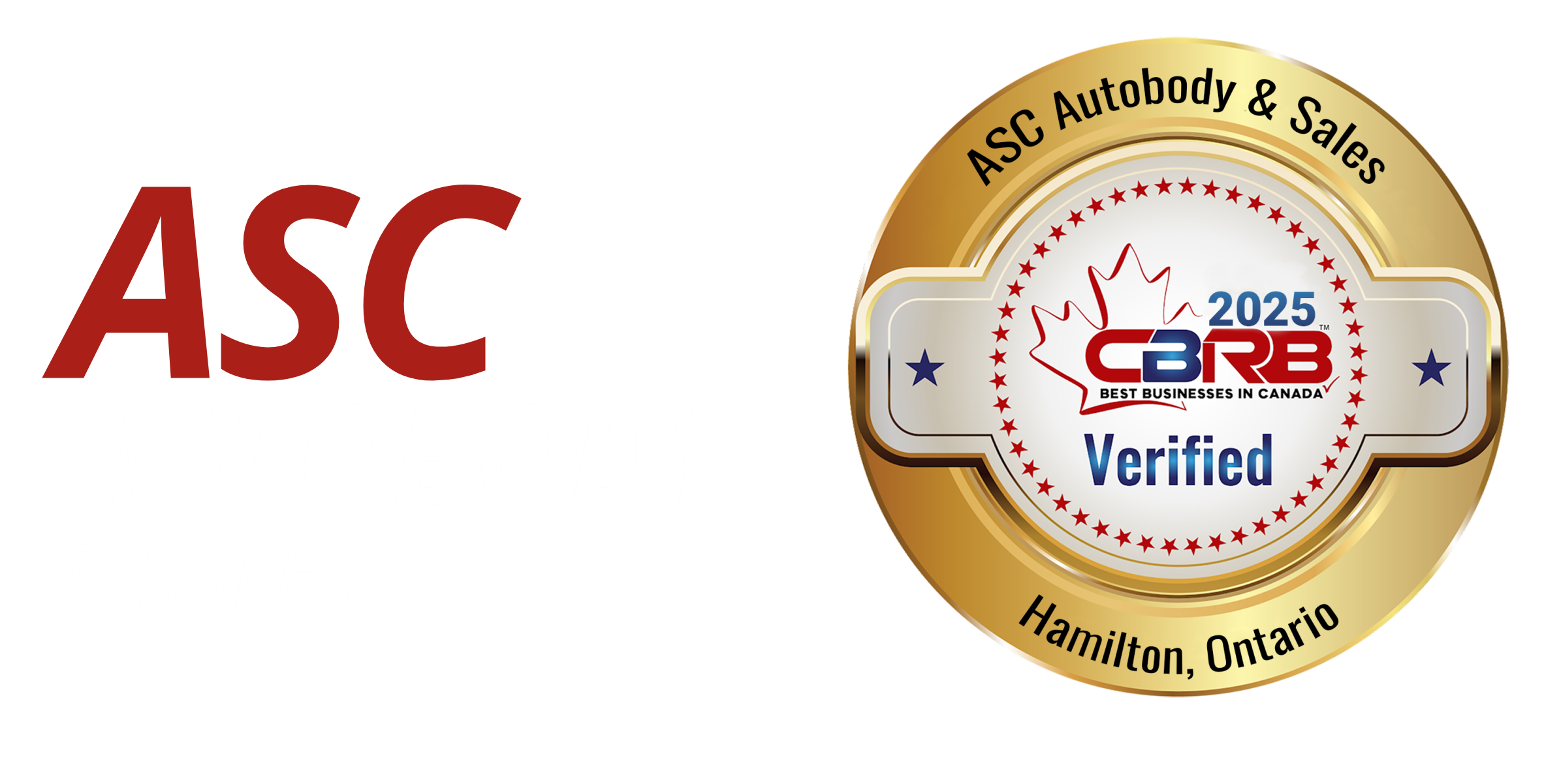 ASC Auto Body & Sales – CBRB Best Autobody Shop prize in Hamilton