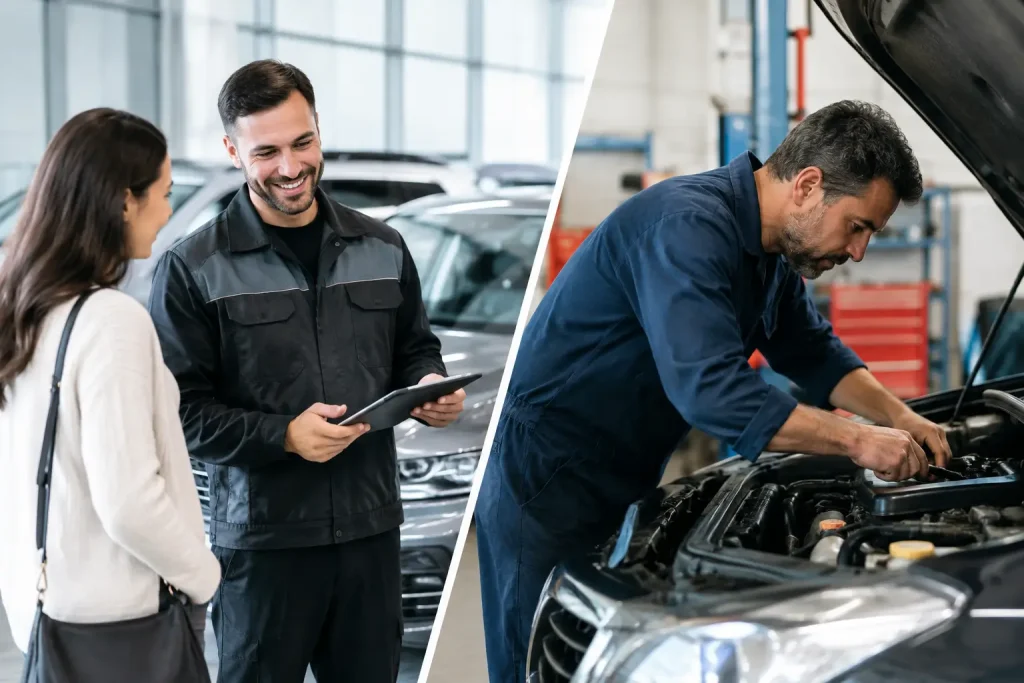 Dealership Versus Independent Mechanic Explained