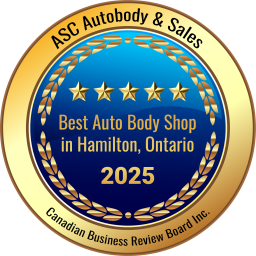ASC Auto Body & Sales awarded CBRB Best Autobody Shop in Hamilton – Expert Accident Car Repairs