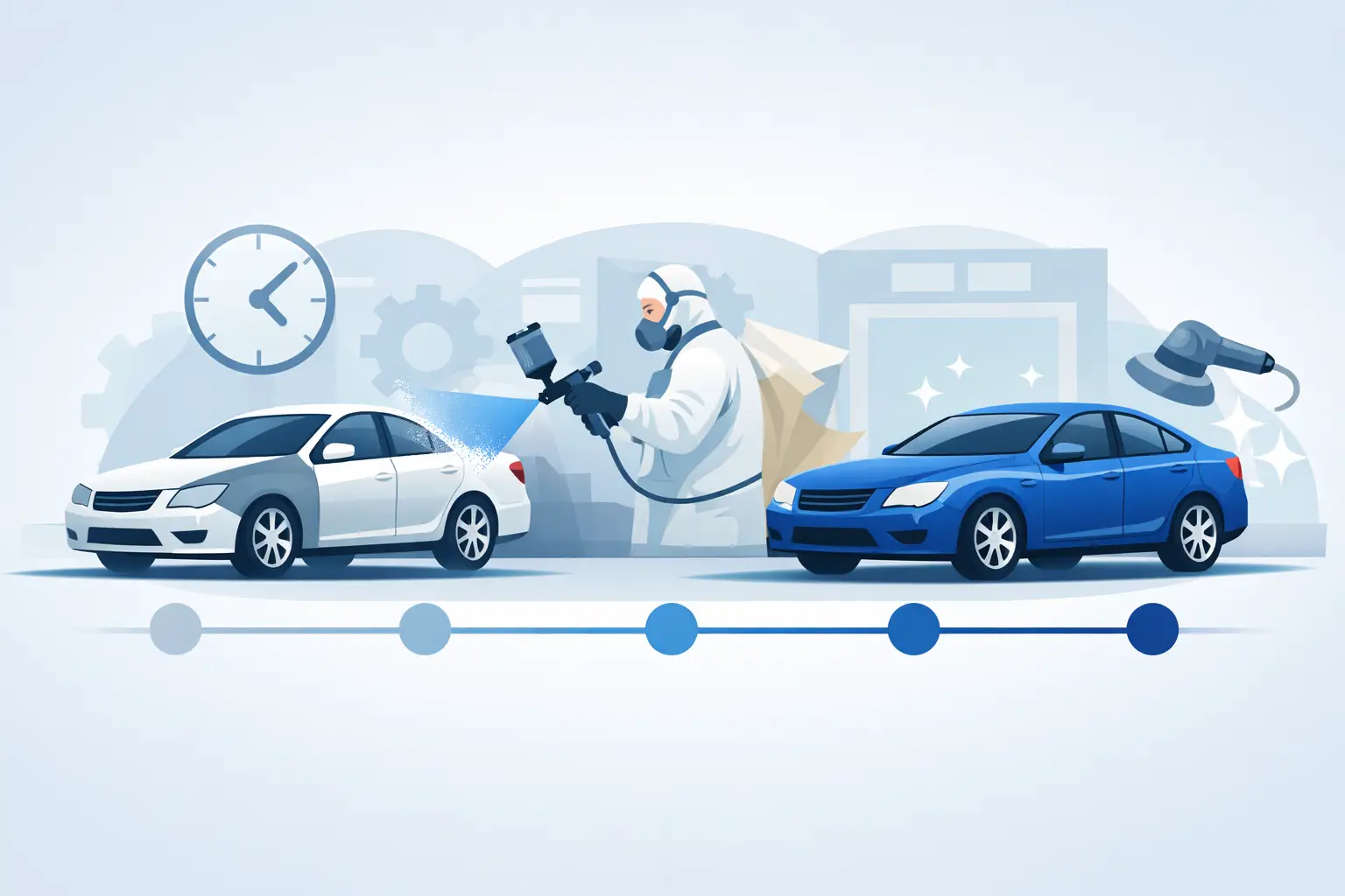 How Long Does Auto Body Paint Take? A Clear Timeline