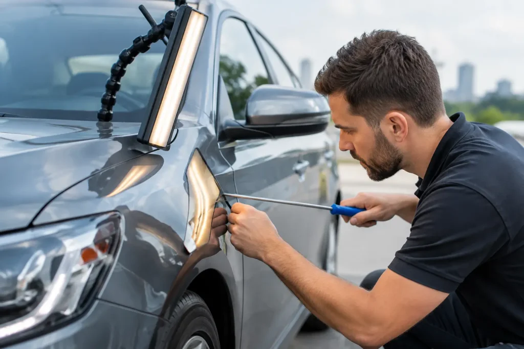 Paintless Dent Repair Comparison for Hamilton Drivers